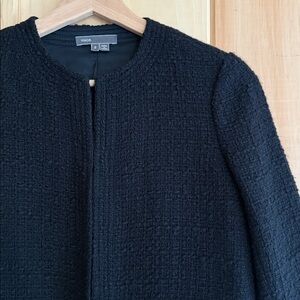 Vince Black Textured Women's Blazer